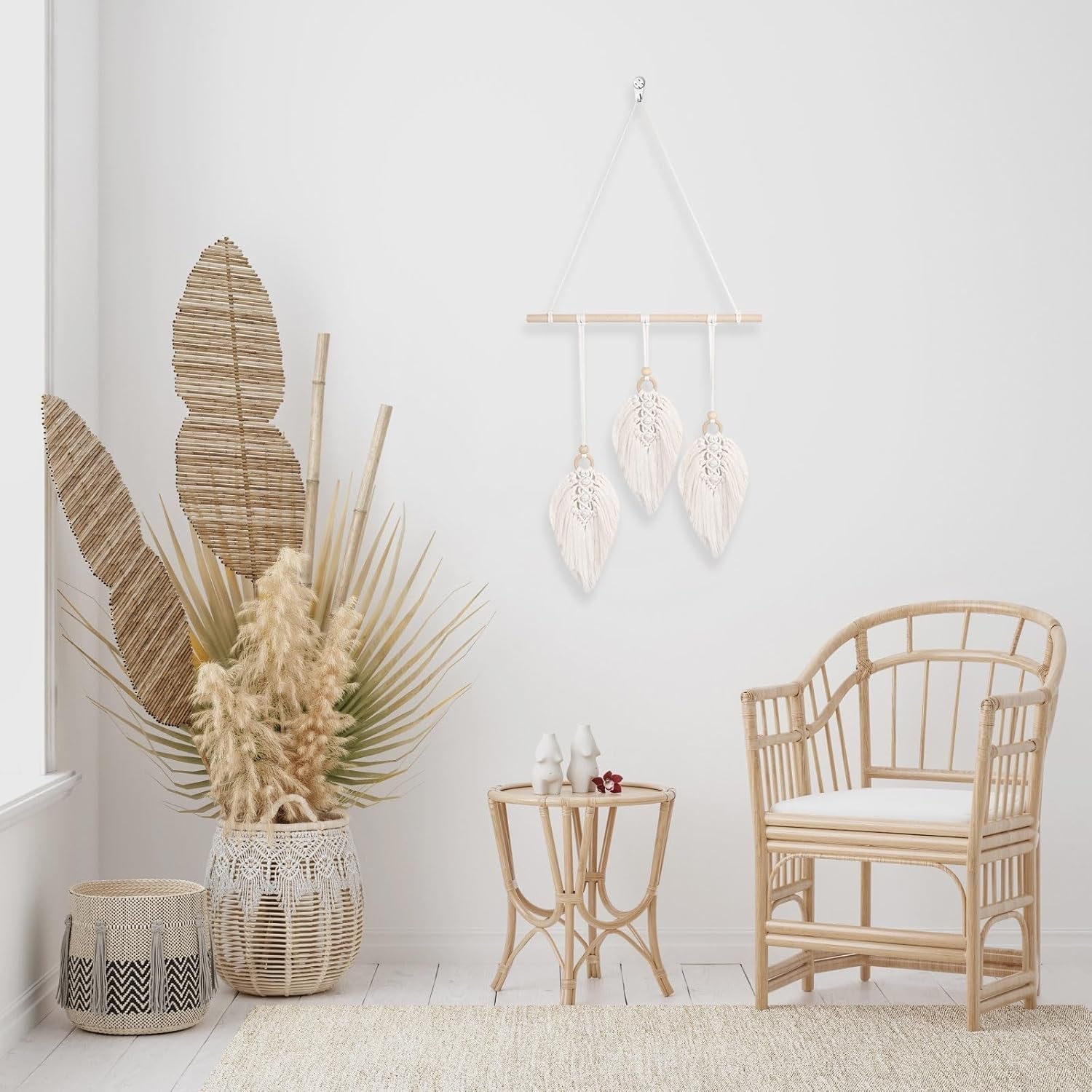 Tapiz tejido a mano tapiz decoración pared habitación infantil Hogar - Accesorios y Decoración Naty Shop