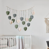 Tapiz tejido decoración hogar adornos chic clips Hogar - Accesorios y Decoración Naty Shop