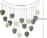 Tapiz tejido decoración hogar adornos chic clips Hogar - Accesorios y Decoración Naty Shop
