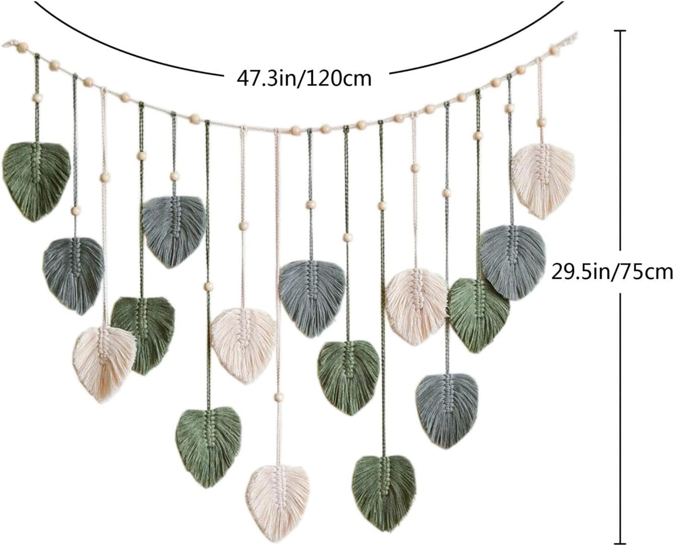 Tapiz tejido decoración hogar adornos chic clips Hogar - Accesorios y Decoración Naty Shop
