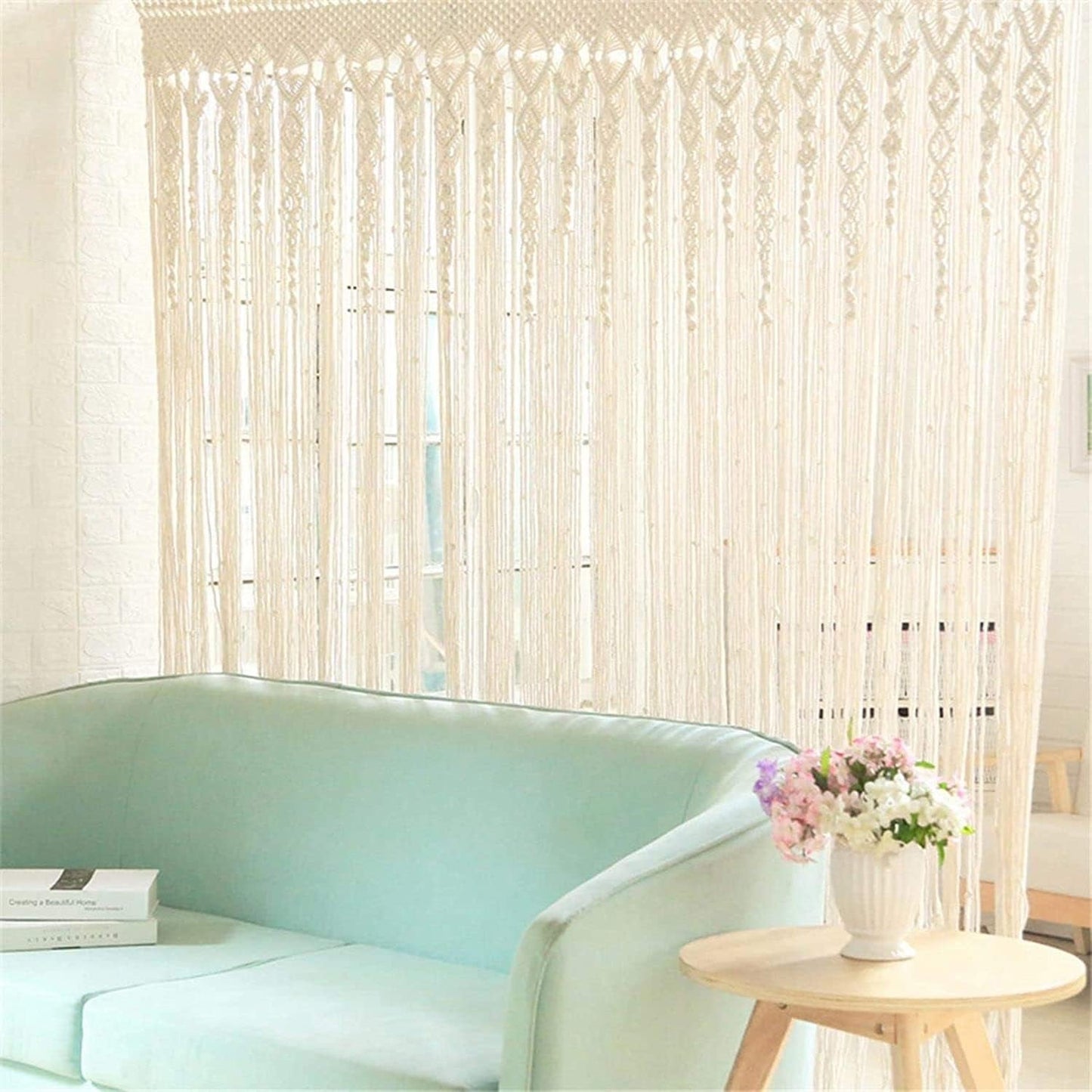 Tapiz tejido para separar el salón de bodas Hogar - Complementos y Decoración Naty Shop