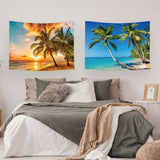 Tapiz ulticool casa playa mar palmeras isla Casa - Accesorios y Decoración Naty Shop