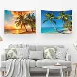 Tapiz ulticool casa playa mar palmeras isla Casa - Accesorios y Decoración Naty Shop