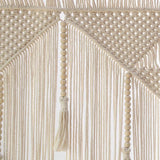 Tapiz puerta tejido beige borla dormitorio balcón Hogar - Accesorios y Decoración Naty Shop