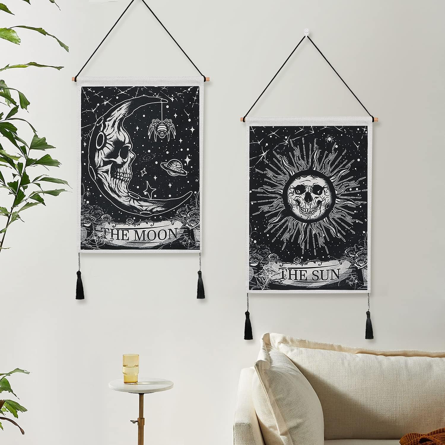 tapiz weldomcor tarot calavera set sol Hogar - Accesorios y Decoración Naty Shop