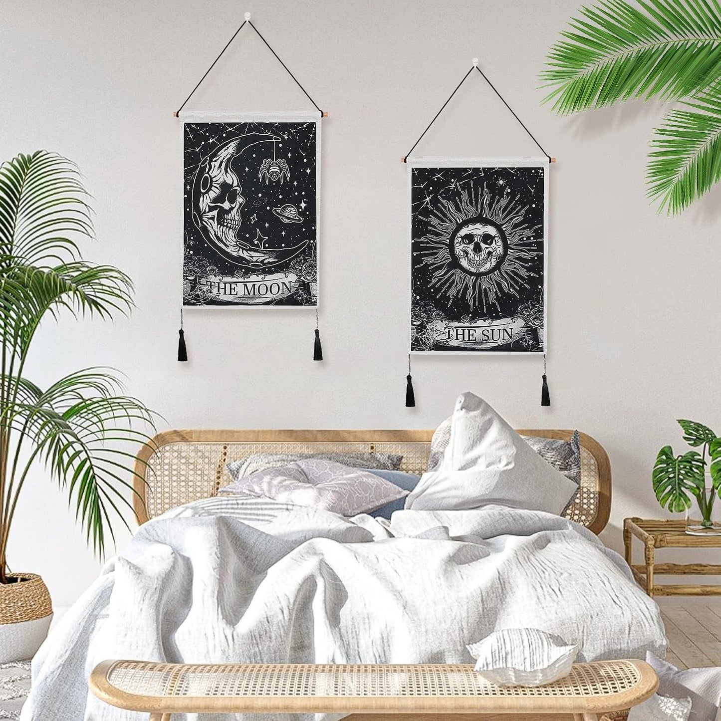 tapiz weldomcor tarot calavera set sol Hogar - Accesorios y Decoración Naty Shop