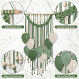 Tapiz weldomcor tapiz pequeño comercio cuentas madera hojas Hogar - Accesorios y Decoración Naty Shop