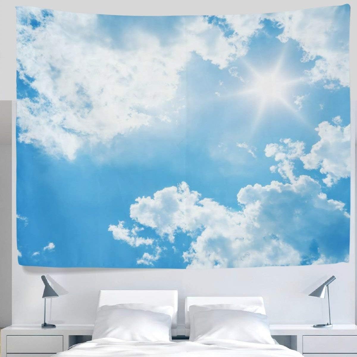Tapiz yisumei habitación cielo azul Hogar - Accesorios y Decoración Naty Shop 230L X 150B Cm