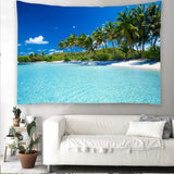 Tapiz yisure playa paisaje tropical Hogar - Accesorios y Decoración Naty Shop