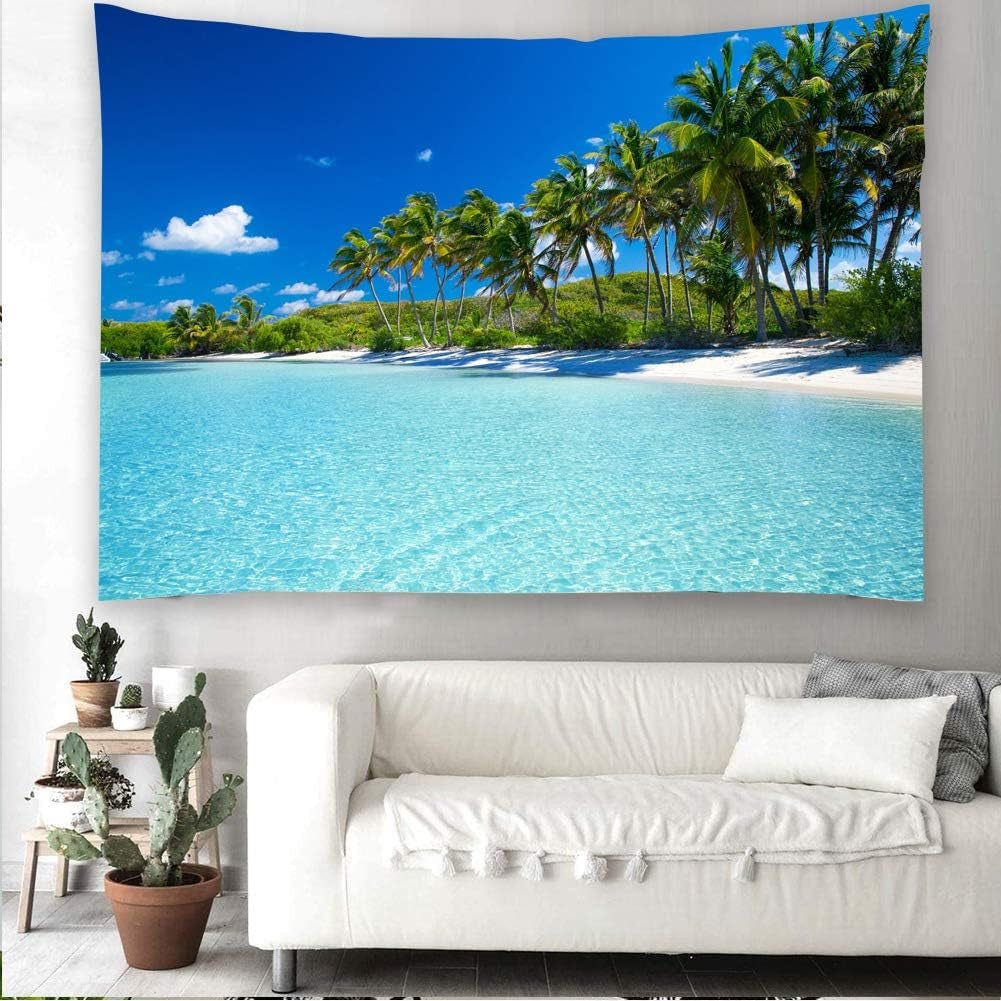 Tapiz yisure playa paisaje tropical Hogar - Accesorios y Decoración Naty Shop