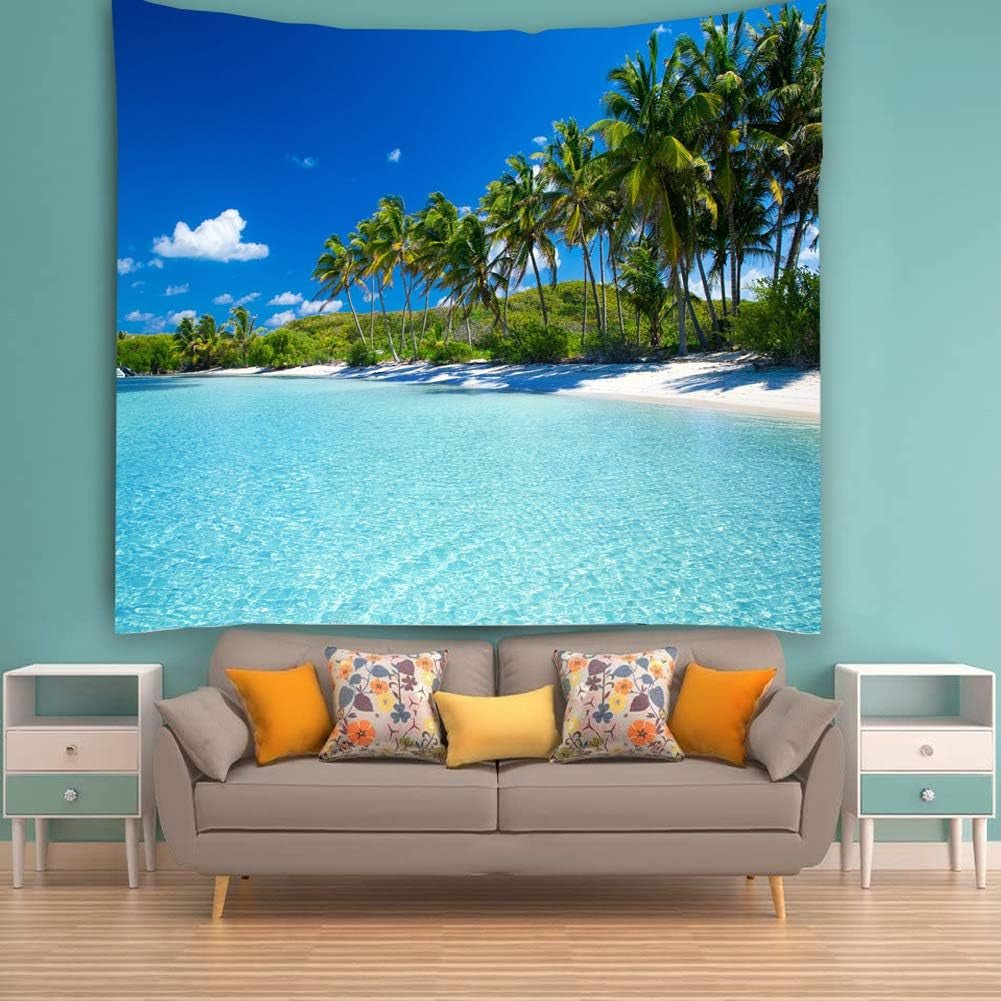 Tapiz yisure playa paisaje tropical Hogar - Accesorios y Decoración Naty Shop