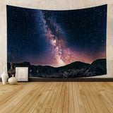 Tapiz yongfoto cielo estrellado nebulosa estrellas misteriosas Hogar - Accesorios y Decoración Naty Shop