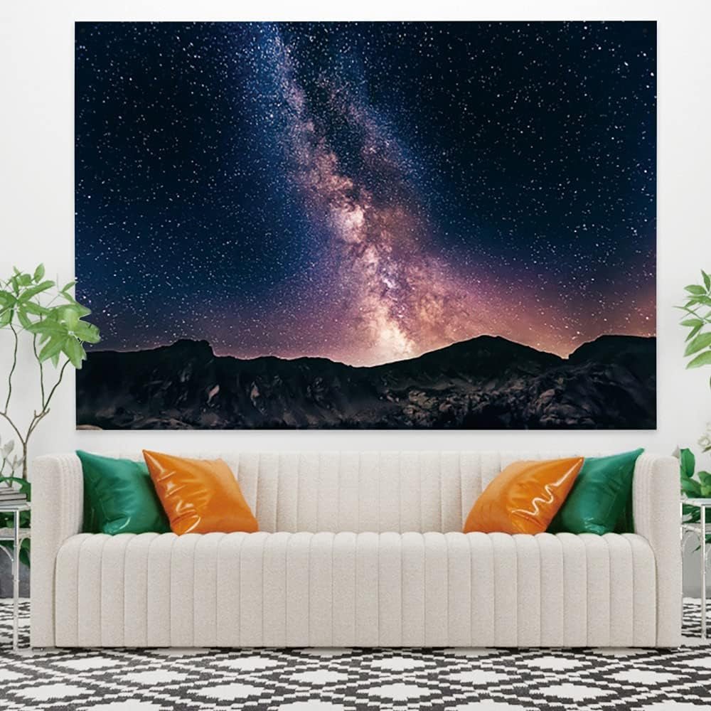 Tapiz yongfoto cielo estrellado nebulosa estrellas misteriosas Hogar - Accesorios y Decoración Naty Shop