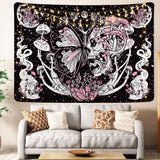 Tapiz yrendenge mariposas esqueleto setas casa estrellas luna Casa - Accesorios y Decoraciones Naty Shop