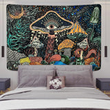 Tapiz yrendenge ojos de seta tela de pared criaturas del mar Hogar - Accesorios y Decoración Naty Shop