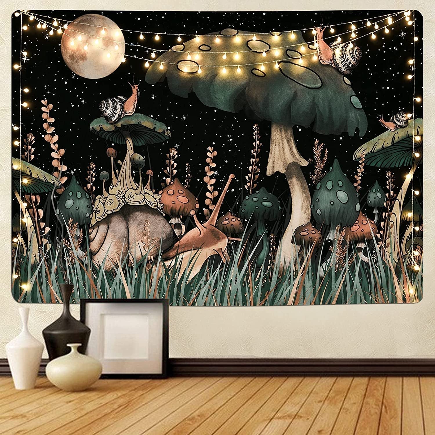 Tapiz Yugarlibi Seta Caracol Selva Negra Colgante Hogar - Accesorios y Decoración Naty Shop Seta 235L X 180B Cm