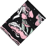 Tapiz yugarlibi calavera rosa setas esqueleto Hogar - Accesorios y Decoración Naty Shop