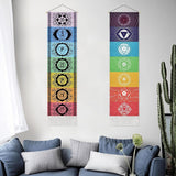 Tapiz yugarlibi colgante set chakra meditación yoga trippy Hogar - Accesorios y Decoración Naty Shop