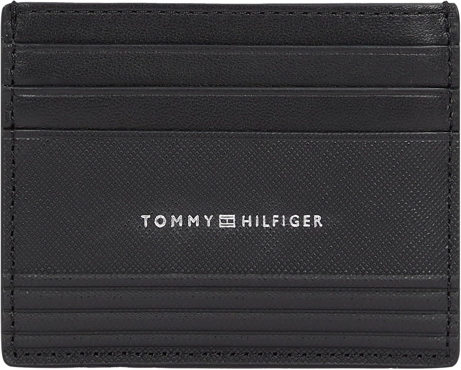 Tommy Hilfiger Am0am13257 Hombre Cartera Hombre Naty Shop Black (Black) Os