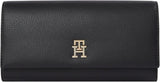 Tommy Hilfiger Aw0aw17267 Cartera para mujer Naty Shop Negro (Negro) Talla única