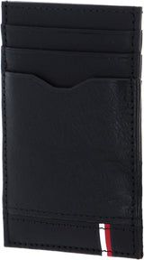 Tommy Hilfiger TH Central Cardholder, Cartera Plegable, Negro, Talla Única para Hombre Naty Shop