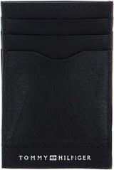 Tommy Hilfiger TH Central Cardholder, Cartera Plegable, Negro, Talla Única para Hombre Naty Shop