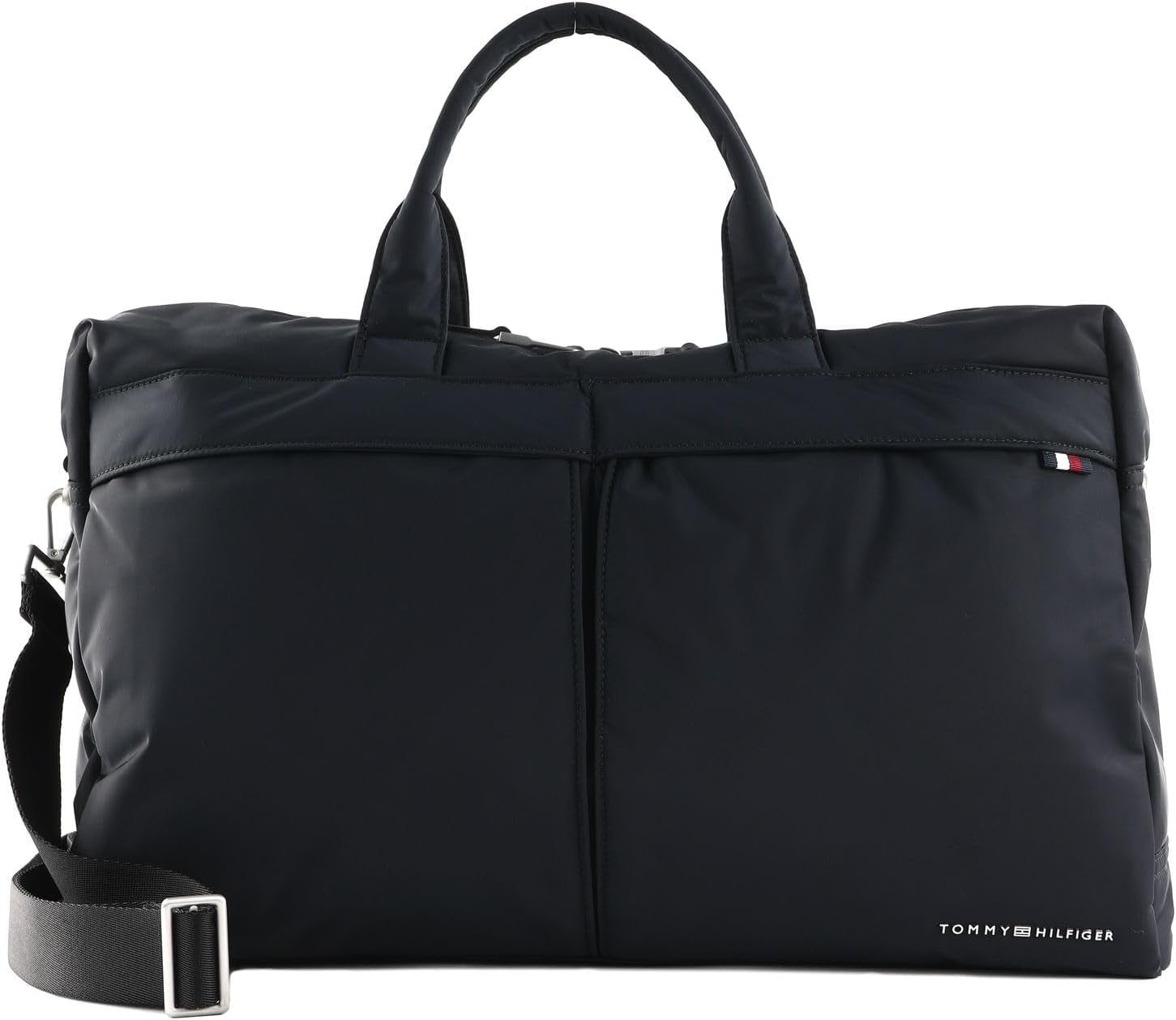 Tommy Hilfiger TH Signature Travel Bag AM0AM12218 Bolso de viaje para hombre, negro (Black) Equipaje y equipo de viaje Naty Shop Default Title
