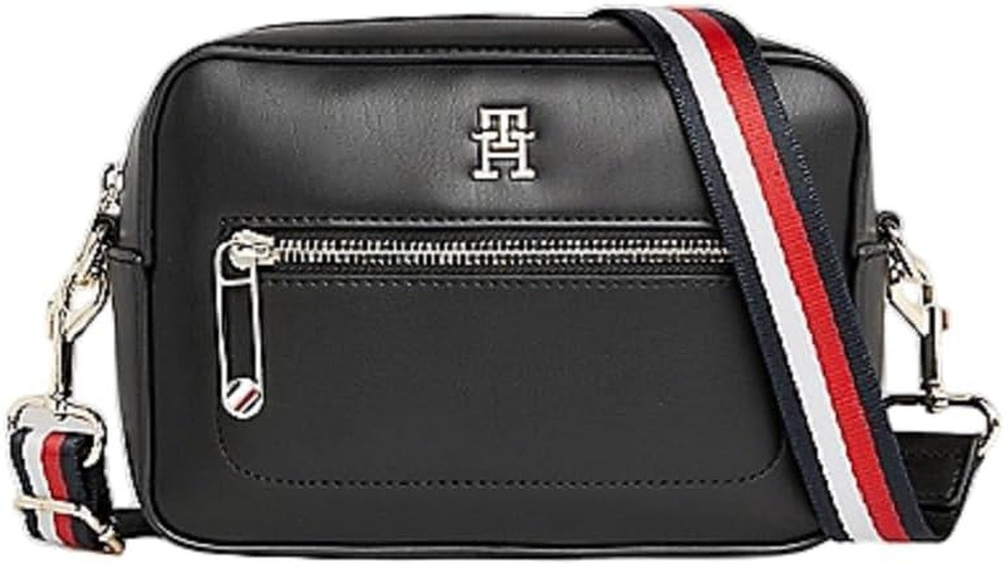 Tommy Hilfiger Bolso bandolera icónico bolso para cámara pequeño Bolsos Mujer Naty Shop Negro