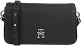 Tommy Hilfiger Bolso Bandolera Emblem Flap Crossover Pequeño Bolsos Mujer Naty Shop Negro