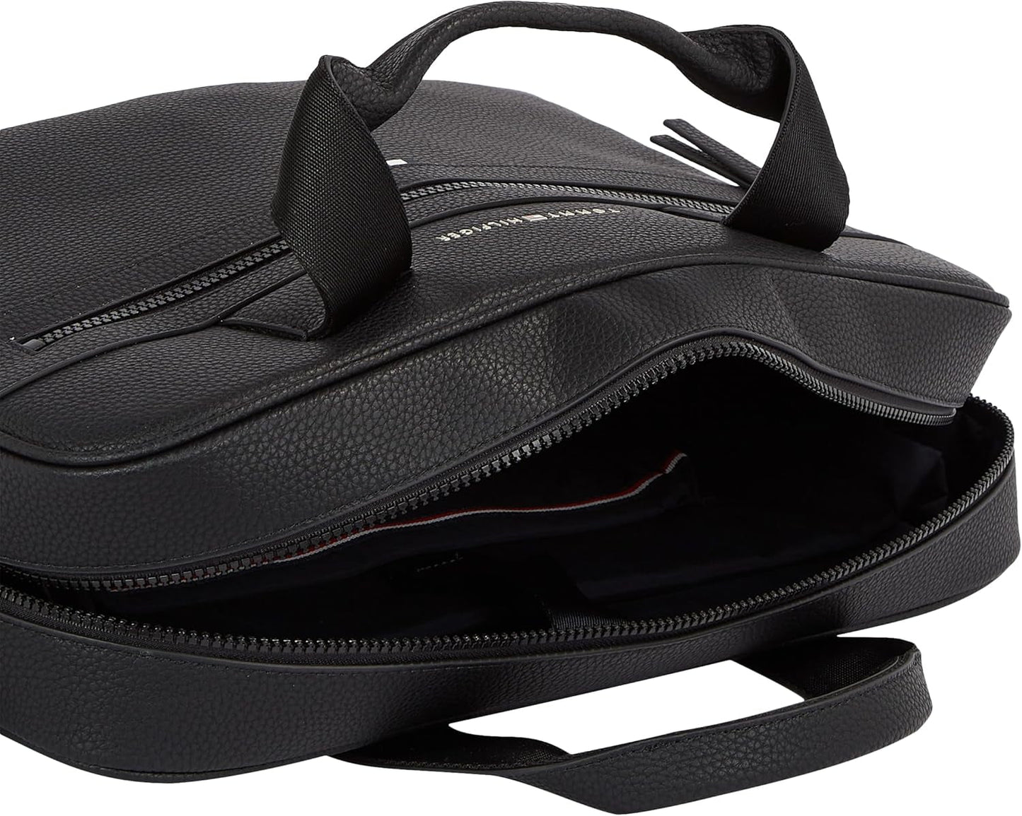 Tommy Hilfiger ESSENTIAL PU COMPUTER BAG bolso para portátil para hombre, Negro, OS Equipaje y artículos de viaje Naty Shop