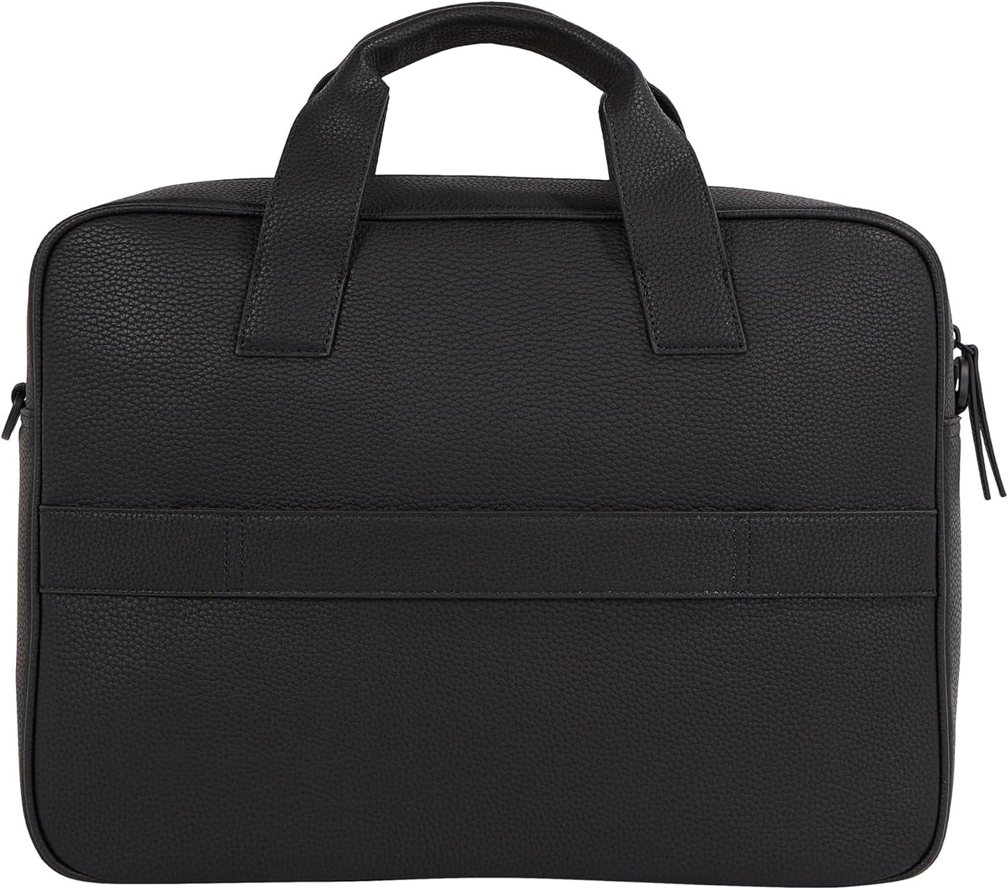Tommy Hilfiger ESSENTIAL PU COMPUTER BAG bolso para portátil para hombre, Negro, OS Equipaje y artículos de viaje Naty Shop