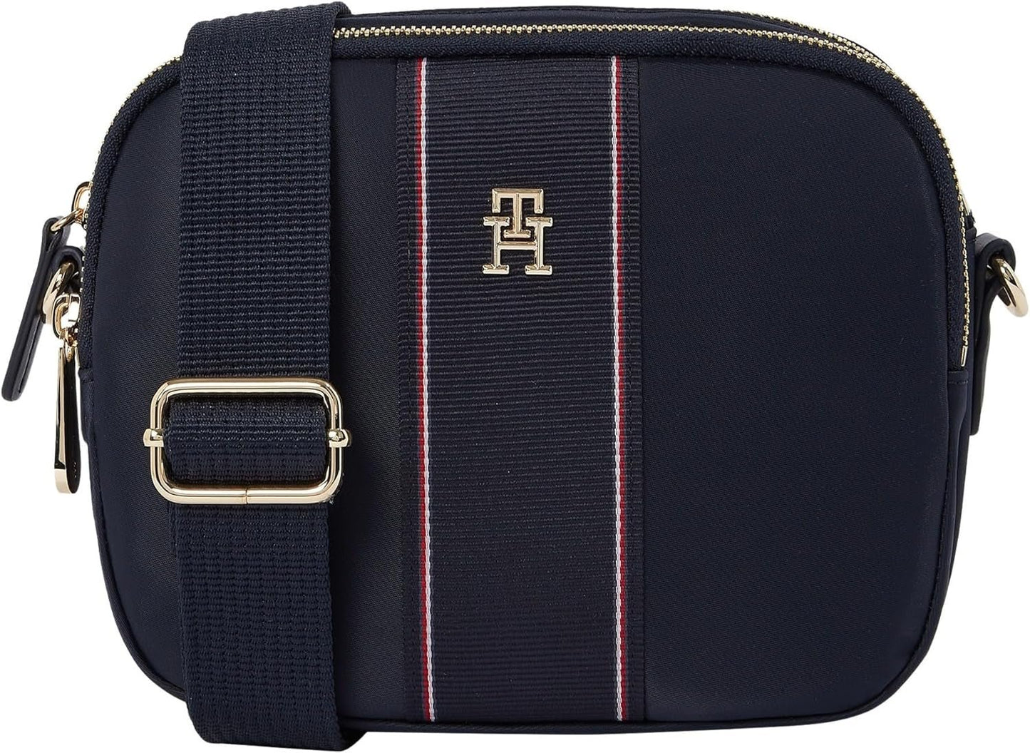 TOMMY HILFIGER Mujer Poppy Camera Bag Body Aw0aw17230 Crossover Equipaje y equipo de viaje Naty Shop Azul (Space Blue Body)