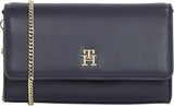 Tommy Hilfiger bolso de hombro Eternity Chain Cadena cruzada al hombro Bolsos Mujer Naty Shop Azul (Space Blue)