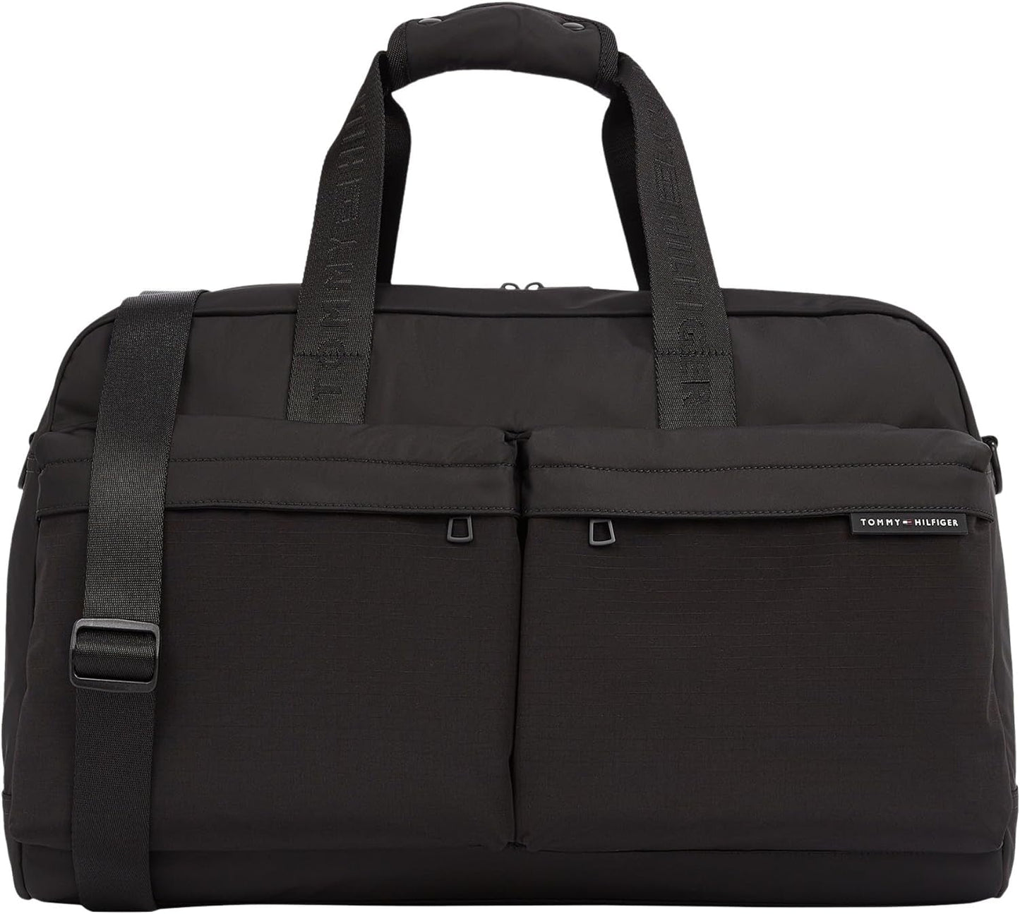 Tommy Hilfiger Bolso de viaje para hombre Element Repreve Travel Bag Negro Talla única Equipaje y viajes Naty Shop Default Title