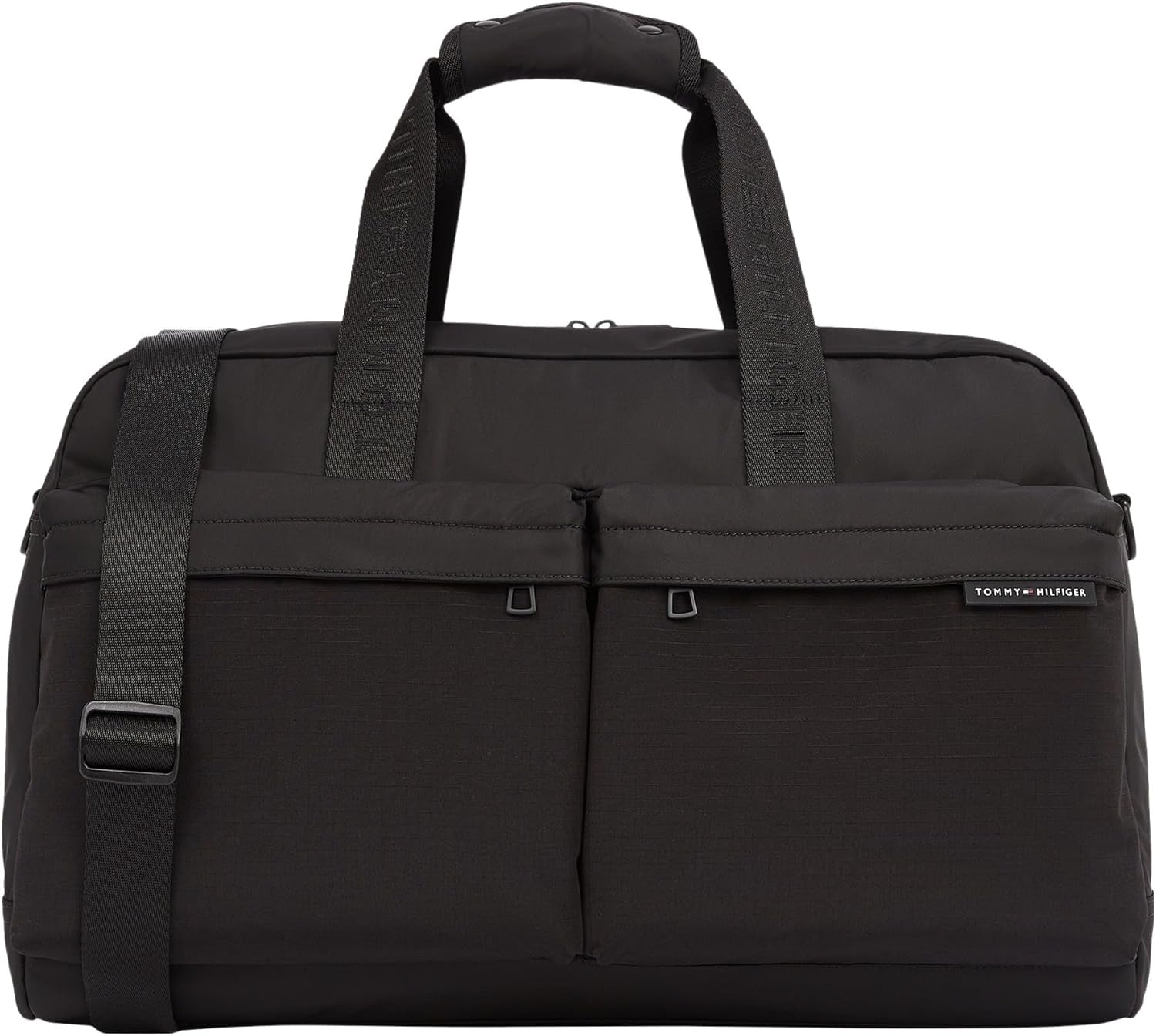 Tommy Hilfiger Bolso de viaje para hombre Element Repreve Travel Bag Negro Talla única Equipaje y viajes Naty Shop Default Title