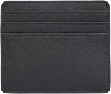 Tommy Hilfiger Tarjetero de mujer Soft Logotape Small, negro, talla única Cartera Mujer Naty Shop
