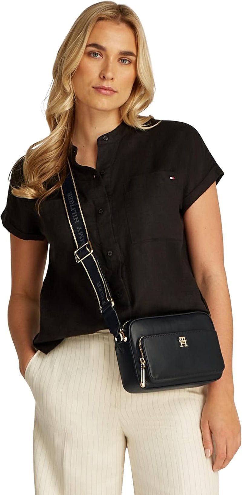 Bolso para cámara Tommy Hilfiger Th Joy para mujer Aw0aw16812 Crossover Equipaje y artículos de viaje Naty Shop