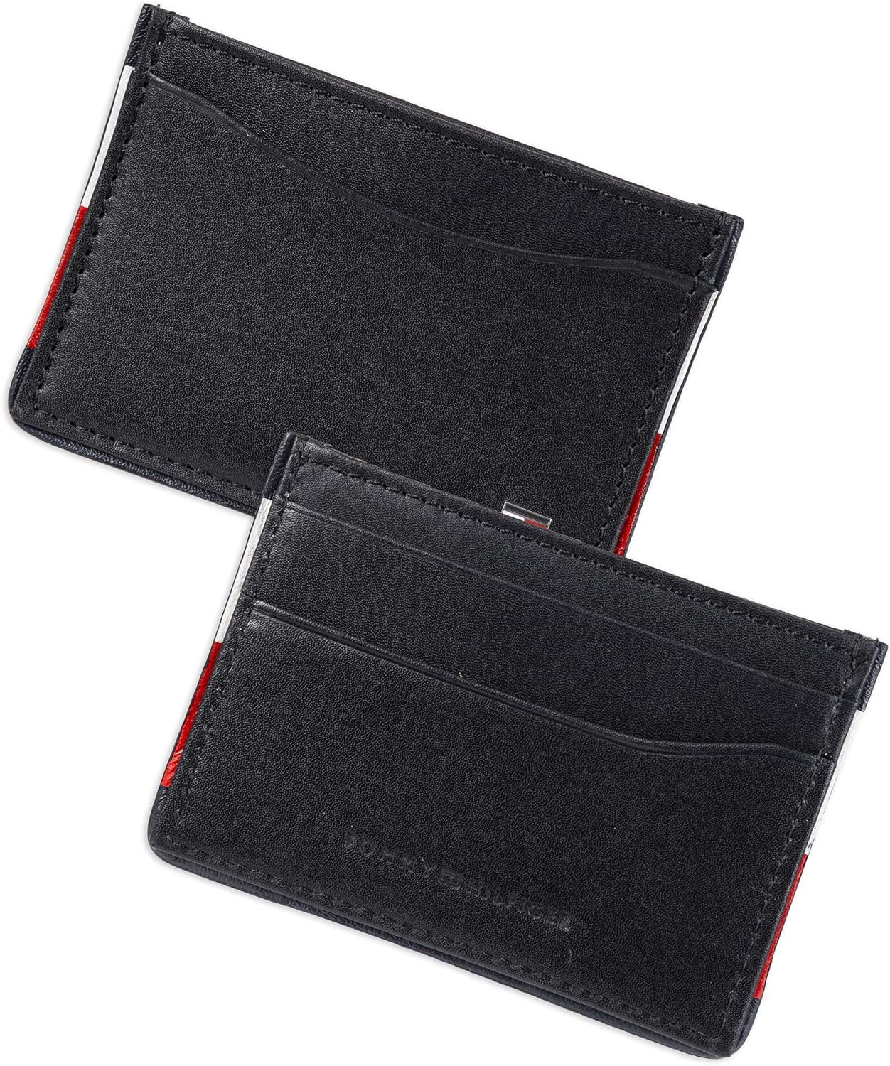 Tommy Hilfiger Tarjetero con bloqueo RFID para hombre, tarjetero, tarjetero, cartera para hombre Naty Shop