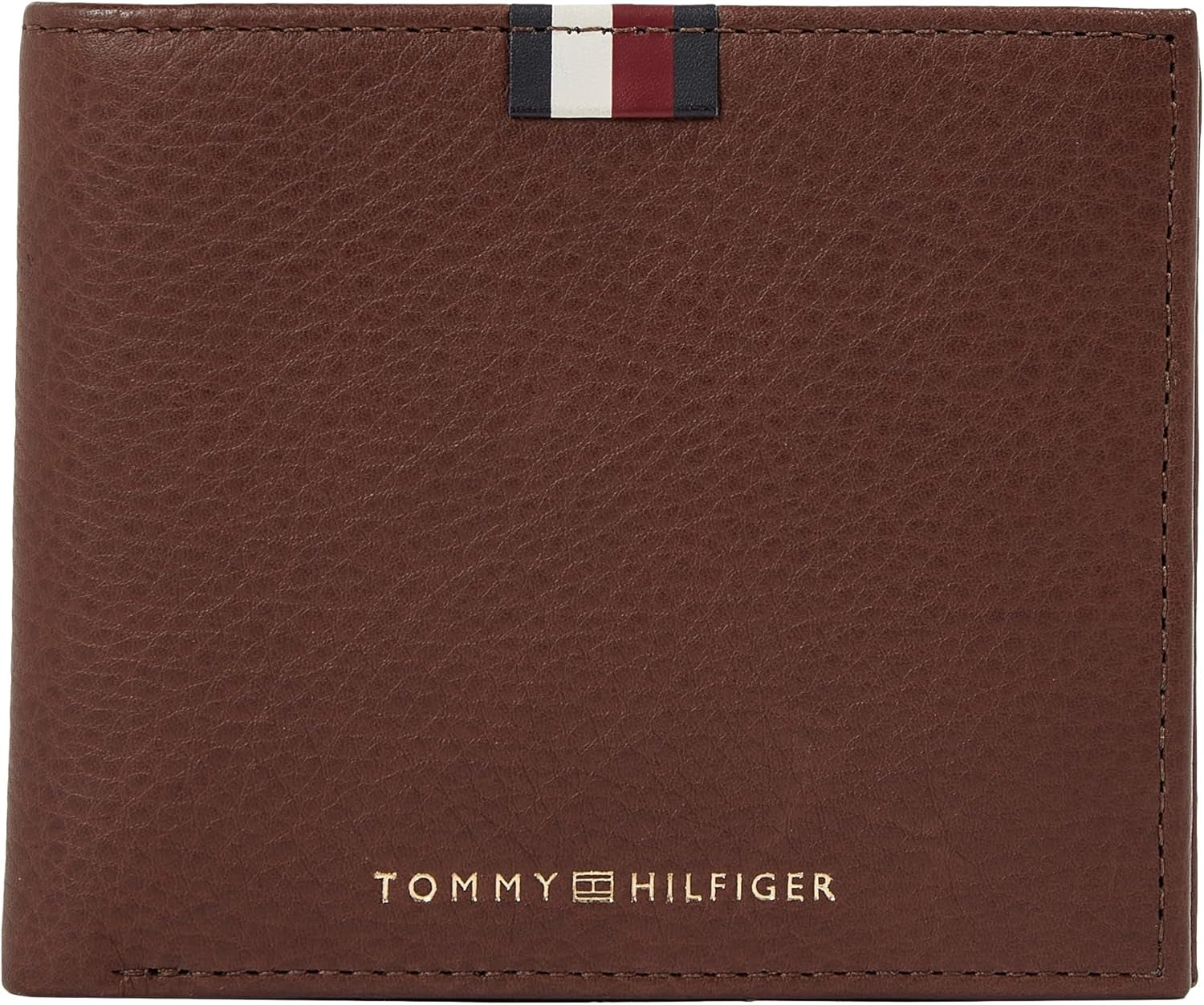 Tommy Hilfiger Th Prem Lea Cc and Coin Am0am11265 Carteras para hombre Cartera para hombre Naty Shop Marrón (castaño oscuro) Os