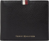 Tommy Hilfiger Th Prem Lea Cc Flap and Coin Am0am11270 Carteras Hombre Naty Shop Black (Black) Bone