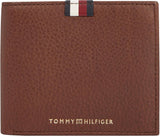 Tommy Hilfiger Th Prem Lea Cc Flap and Coin Am0am11270 Carteras Hombre Naty Shop Brown Os