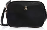 Tommy Hilfiger POPPY TH CROSSOVER Bolsos cruzados Mujer, Black (Black), OS Bolsos Mujer Naty Shop Default title