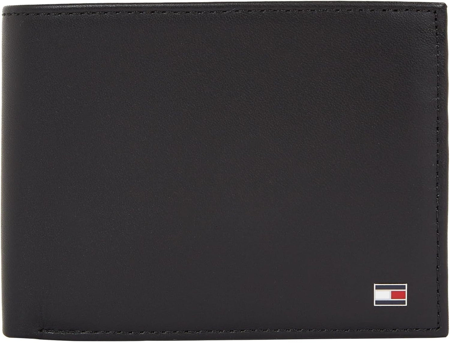 Tommy Hilfiger Cartera Eton con Monedero para Hombre Naty Shop Negro