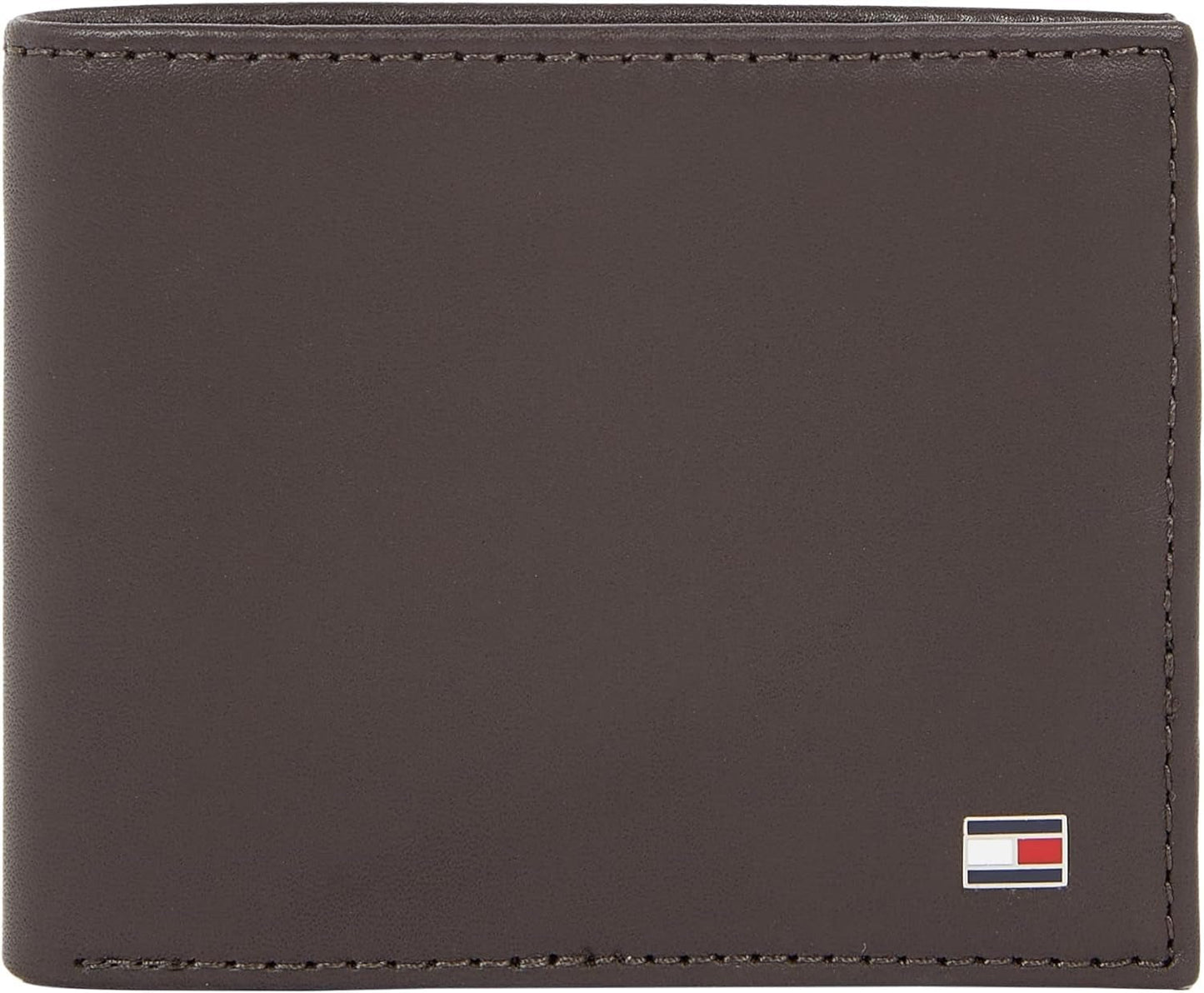 Tommy Hilfiger Cartera para hombre Eton Mini Small Cartera para hombre Naty Shop Marrón