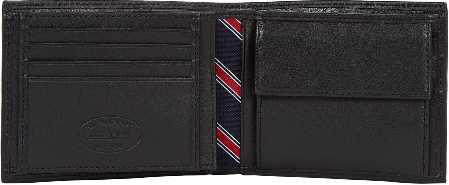 Tommy Hilfiger Eton Trifold Wallet With Coin Pocket Naty Shop - Cartera para hombre