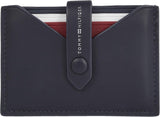 Tommy Hilfiger Cartera para hombre Smooth Retractable Cc Small, azul (Space Blue), talla única Cartera para hombre Naty Shop Default Title