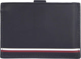 Tommy Hilfiger Cartera Hombre Smooth Retractable Cc Small, Azul (Space Blue), Carteras Hombre Talla Única Naty Shop