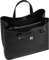 Tommy Hilfiger bolso satchel con emblema y correa para el hombro desmontable Bolsos Mujer Naty Shop