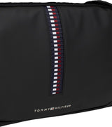Tommy Hilfiger TH CORP Bolso de viaje Weekender para hombre, Negro (Black), OS Naty Shop Equipaje de viaje y equipaje
