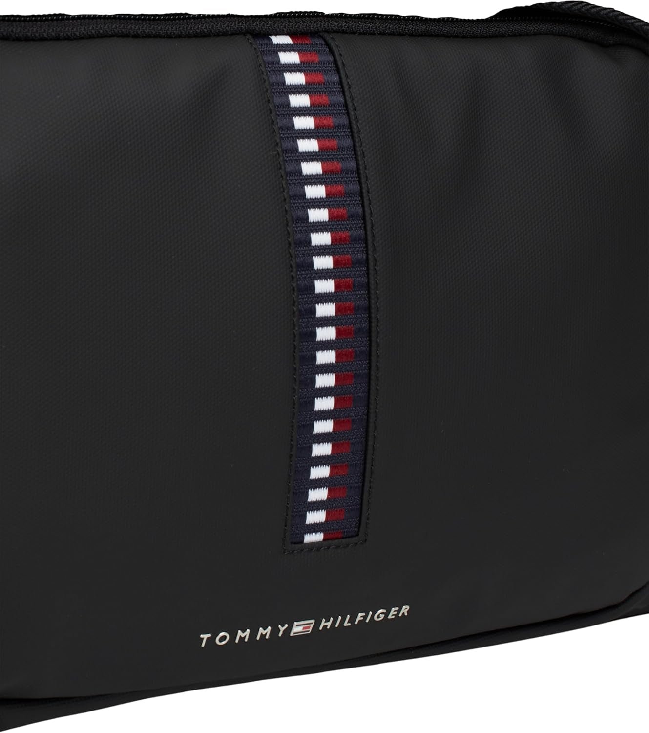 Tommy Hilfiger TH CORP Bolso de viaje Weekender para hombre, Negro (Black), OS Naty Shop Equipaje de viaje y equipaje